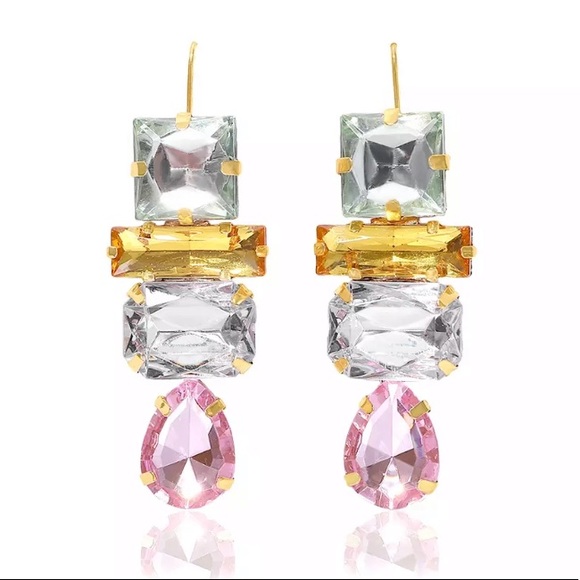 HELENA Statement Earrings - Picture 1 of 4